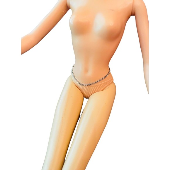 My Scene Barbie Mattel 1999 body bend snap, Pink Hair Body Piercings Belly Chain - Picture 4 of 9